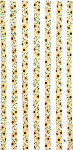   QUICKDRY DOCK & BAY FLOWER POWER - SUNFLOWER SOLSTICE  80X160CM