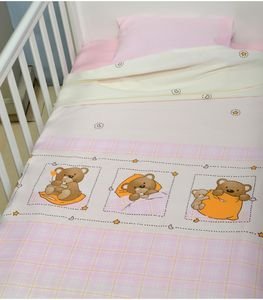 ΣΕΤ ΣΕΝΤΟΝΙΑ ΚΟΥΝΙΑΣ BABY OLIVER ΣΧ 161 ΕΜΠΡΙΜΕ ΡΟΖ 3 ΤΜΧ. ΣΕΤ ΣΕΝΤΟΝΙΑ ΚΟΥΝΙΑΣ BABY OLIVER ΣΧ 161 ΕΜΠΡΙΜΕ ΡΟΖ 3 ΤΜΧ.
