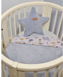 ΚΟΥΒΕΡΤΑ ΜΕ ΒΑΤΑ BABY OLIVER DES 411 ΜΠΛΕ (100 X 140 CM) ΚΟΥΒΕΡΤΑ ΜΕ ΒΑΤΑ BABY OLIVER DES 411 ΜΠΛΕ (100 X 140 CM)