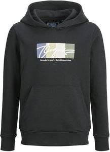 HOODIE JACK & JONES JORPORTLAND BLOCK BRANDING 12263294  (140 CM) (10 )
