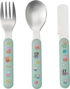 ΣΕΤ ΚΟΥΤΑΛΟ-ΜΑΧΑΙΡΟ-ΠΗΡΟΥΝΟ PETΙΤ JOUR PARIS PEPPA PIG 3ΤΜΧ ΣΕΤ ΚΟΥΤΑΛΟ-ΜΑΧΑΙΡΟ-ΠΗΡΟΥΝΟ PETΙΤ JOUR PARIS PEPPA PIG 3ΤΜΧ
