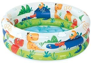 INTEX ΦΟΥΣΚΩΤΗ ΠΙΣΙΝΑ INTEX DINO BUDDIES 3-RING KIDDIE POOL