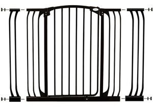    DREAMBABY  CHELSEA 1M TALL HALLWAY + 2  (9CM & 18CM) BLACK