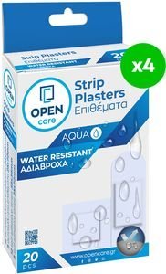 OPEN CARE ΑΔΙΑΒΡΟΧΑ ΑΥΤΟΚΟΛΛΗΤΑ ΕΠΙΘΕΜΑΤΑ OPEN CARE AQUA 4Χ20ΤΜΧ 2 ΜΕΓΕΘΗ