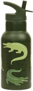A LITTLE LOVELY COMPANY ΑΝΟΞΕΙΔΩΤΟ ΜΠΟΥΚΑΛΙ A LITTLE LOVELY COMPANY 350ML CROCODILES