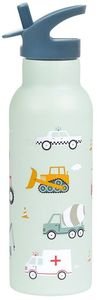 ΑΝΟΞΕΙΔΩΤΟ ΜΠΟΥΚΑΛΙ A LITTLE LOVELY COMPANY 500ML VEHICLES ΑΝΟΞΕΙΔΩΤΟ ΜΠΟΥΚΑΛΙ A LITTLE LOVELY COMPANY 500ML VEHICLES