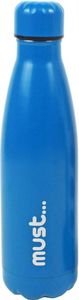 ΜΠΟΥΚΑΛΙ ΘΕΡΜΟΣ MUST ΑΛΟΥΜΙΝΙΟΥ ΜΠΛΕ (500 ML) ΜΠΟΥΚΑΛΙ ΘΕΡΜΟΣ MUST ΑΛΟΥΜΙΝΙΟΥ ΜΠΛΕ (500 ML)