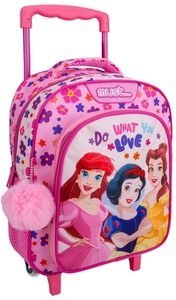ΤΣΑΝΤΑ ΤΡΟΛΕΪ ΝΗΠΙΟΥ MUST DISNEY PRINCESS DO WHAT YOU LOVE ΡΟΖ ΤΣΑΝΤΑ ΤΡΟΛΕΪ ΝΗΠΙΟΥ MUST DISNEY PRINCESS DO WHAT YOU LOVE ΡΟΖ