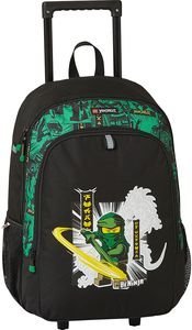 ΤΣΑΝΤΑ ΤΡΟΛΕΪ ΔΗΜΟΤΙΚΟΥ LEGO NINJAGO GREEN ΤΣΑΝΤΑ ΤΡΟΛΕΪ ΔΗΜΟΤΙΚΟΥ LEGO NINJAGO GREEN