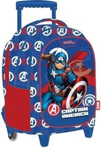 ΤΣΑΝΤΑ ΤΡΟΛΕΪ ΔΗΜΟΤΙΚΟΥ MUST AVENGERS CAPTAIN AMERICA ΤΣΑΝΤΑ ΤΡΟΛΕΪ ΔΗΜΟΤΙΚΟΥ MUST AVENGERS CAPTAIN AMERICA