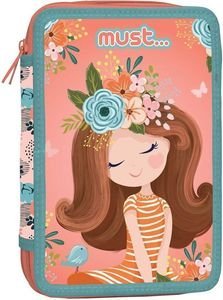 ΚΑΣΕΤΙΝΑ ΤΡΙΠΛΗ ΓΕΜΑΤΗ MUST GIRL FLOWER ΚΑΣΕΤΙΝΑ ΤΡΙΠΛΗ ΓΕΜΑΤΗ MUST GIRL FLOWER