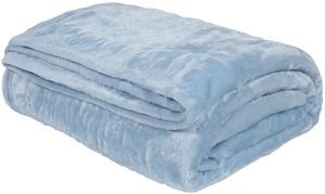 ΚΟΥΒΕΡΤΑ DAS ΒΑΒΥ 1344 RELAX VELOUR ΓΑΛΑΖΙΟ 80Χ110CM ΚΟΥΒΕΡΤΑ DAS ΒΑΒΥ 1344 RELAX VELOUR ΓΑΛΑΖΙΟ 80Χ110CM