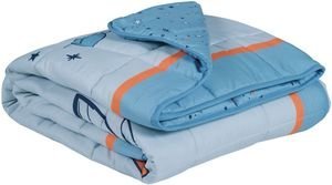 ΠΑΠΛΩΜΑ ΜΟΝΟ DAS KIDS 4912 ΓΑΛΑΖΙΟ 160Χ220CM ΠΑΠΛΩΜΑ ΜΟΝΟ DAS KIDS 4912 ΓΑΛΑΖΙΟ 160Χ220CM
