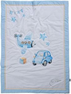 ΠΑΠΛΩΜΑ ΚΟΥΝΙΑΣ DAS BABY FUN DIGITAL 4918 ΓΑΛΑΖΙΟ 110Χ150CM ΠΑΠΛΩΜΑ ΚΟΥΝΙΑΣ DAS BABY FUN DIGITAL 4918 ΓΑΛΑΖΙΟ 110Χ150CM