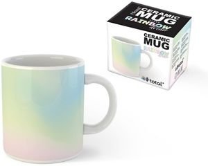 ΚΟΥΠΑ I-TOTAL CERAMIC MUG XL2049 RAINBOW 295ML ΚΟΥΠΑ I-TOTAL CERAMIC MUG XL2049 RAINBOW 295ML
