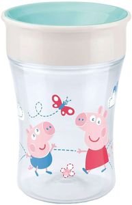 NUK. CUP EVOLUTION MAGIC 8M+ PEPPA PIG 230ML NUK. CUP EVOLUTION MAGIC 8M+ PEPPA PIG 230ML