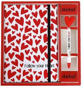 ΣΗΜΕΙΩΜΑΤΑΡΙΟ I-TOTAL XL1831B HEART A5 ΛΑΣΤΙΧΟ+ΣΤΥΛΟ ΣΗΜΕΙΩΜΑΤΑΡΙΟ I-TOTAL XL1831B HEART A5 ΛΑΣΤΙΧΟ+ΣΤΥΛΟ