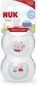 ΠΙΠΙΛΑ NUK ΣΙΛΙΚΟΝΗ PEPPA PIG 6-18 ΜΗΝΩΝ ΜΕ ΘΗΚΗ 2ΤΜΧ ΠΙΠΙΛΑ NUK ΣΙΛΙΚΟΝΗ PEPPA PIG 6-18 ΜΗΝΩΝ ΜΕ ΘΗΚΗ 2ΤΜΧ