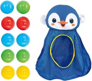     PLAYGO 2 IN 1 BATH ORGANISER PENGUIN [18703]