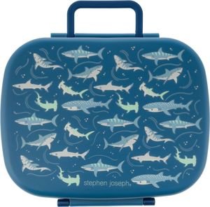 ΦΑΓΗΤΟ ΔΟΧΕΙΟ STEPHEN JOSEPH BENTO BOX WITH REMOVABLE TRAY, SHARK ΦΑΓΗΤΟ ΔΟΧΕΙΟ STEPHEN JOSEPH BENTO BOX WITH REMOVABLE TRAY, SHARK