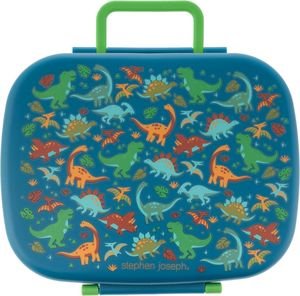 ΦΑΓΗΤΟ ΔΟΧΕΙΟ STEPHEN JOSEPH BENTO BOX WITH REMOVABLE TRAY, DINO ΦΑΓΗΤΟ ΔΟΧΕΙΟ STEPHEN JOSEPH BENTO BOX WITH REMOVABLE TRAY, DINO