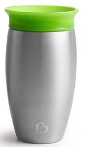 ΕΚΠΑΙΔΕΥΤΙΚΟ ΠΟΤΗΡΙ MUNCHKIN MIRACLE 360 STAINLESS STEEL CUP 296 ML ΠΡΑΣΙΝΟ ΕΚΠΑΙΔΕΥΤΙΚΟ ΠΟΤΗΡΙ MUNCHKIN MIRACLE 360 STAINLESS STEEL CUP 296 ML ΠΡΑΣΙΝΟ