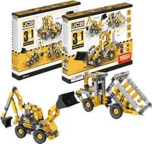 ENGINO JCB CONSTRUCTION WHEELED LOADER 3 IN 1 MULTIMODELS ENGINO JCB CONSTRUCTION WHEELED LOADER 3 IN 1 MULTIMODELS
