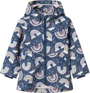  NAME IT 13238161 NMFMAXI LI JACKET RAINBOW AOP / (110 CM)-(5 )