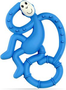 ΜΑΣΗΤΙΚΟ MATCHSTICK MONKEY MINI MONKEY TEETHER ΜΠΛΕ ΜΑΣΗΤΙΚΟ MATCHSTICK MONKEY MINI MONKEY TEETHER ΜΠΛΕ