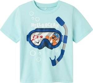 ΜΠΛΟΥΖΑ NAME IT 13240711 NMMMORISH PAW NREG SS TOP CPLG ΘΑΛΑΣΣΙ