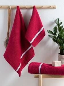 ΠΕΤΣΕΤΕΣ ΜΠΑΝΙΟΥ PALAMAIKI HOME ELTON RED 3ΤΜΧ ΠΕΤΣΕΤΕΣ ΜΠΑΝΙΟΥ PALAMAIKI HOME ELTON RED 3ΤΜΧ