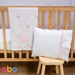 ΣΕΤ ΣΕΝΤΟΝΙΑ ABO ΜΕ ΛΑΣΤΙΧΟ QUEENS CROWN ΓΙΑ ΚΟΥΝΙΑ 70 X 140 CM 3 ΤΜΧ ΣΕΤ ΣΕΝΤΟΝΙΑ ABO ΜΕ ΛΑΣΤΙΧΟ QUEENS CROWN ΓΙΑ ΚΟΥΝΙΑ 70 X 140 CM 3 ΤΜΧ