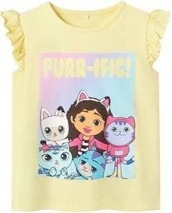  NAME IT 13240732 NMFMEDIS GABBY SS TOP BOX SKY 