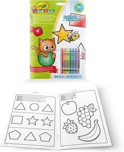 ΒΙΒΛΙΟ ΖΩΓΡΑΦΙΚΗΣ CRAYOLA ΜΑΘΑΙΝΩ ΧΡΩΜΑΤΑ & ΣΧΗΜΑΤΑ ΒΙΒΛΙΟ ΖΩΓΡΑΦΙΚΗΣ CRAYOLA ΜΑΘΑΙΝΩ ΧΡΩΜΑΤΑ & ΣΧΗΜΑΤΑ