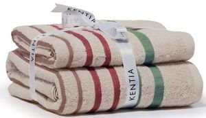 ΣΕΤ ΠΕΤΣΕΤΕΣ KENTIA JULIA 26 BEIGE-GREEN-BORDEAUX (2ΤΜΧ) ΣΕΤ ΠΕΤΣΕΤΕΣ KENTIA JULIA 26 BEIGE-GREEN-BORDEAUX (2ΤΜΧ)