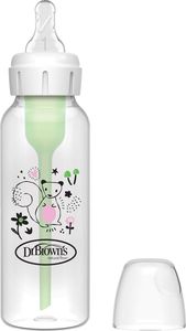 ΜΠΙΜΠΕΡΟ ΠΛΑΣΤΙΚΟ DR.BROWN'S OPTIONS+ ΣΚΙΟΥΡΑΚΙ 250 ML