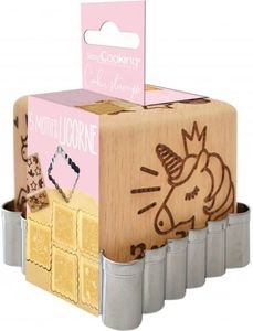 ΣΕΤ ΞΥΛΙΝΗ ΣΦΡΑΓΙΔΑ ΜΠΙΣΚΟΤΩΝ ΜΕ ΣΧΕΔΙΑ UNICORN ΚΑΙ ΚΟΥΠΑΤ SCRAP COOKING ΣΕΤ ΞΥΛΙΝΗ ΣΦΡΑΓΙΔΑ ΜΠΙΣΚΟΤΩΝ ΜΕ ΣΧΕΔΙΑ UNICORN ΚΑΙ ΚΟΥΠΑΤ SCRAP COOKING