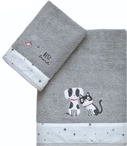 ΠΕΤΣΕΤΕΣ ΚΕΝΤΙΑ FRIENDS GREY/WHITE ΣΕΤ 2ΤΜΧ ΠΕΤΣΕΤΕΣ ΚΕΝΤΙΑ FRIENDS GREY/WHITE ΣΕΤ 2ΤΜΧ
