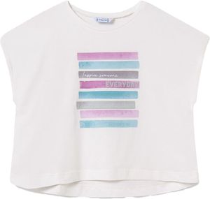ΜΠΛΟΥΖΑ MAYORAL GIRL GRAPHIC TOP ΕΚΡΟΥ