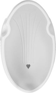 ΑΝΤΙΟΛΙΣΘΗΤΙΚΗ ΒΑΣΗ ΜΠΑΝΙΟΥ SHNUGGLE WHITE/GRAY ΑΝΤΙΟΛΙΣΘΗΤΙΚΗ ΒΑΣΗ ΜΠΑΝΙΟΥ SHNUGGLE WHITE/GRAY