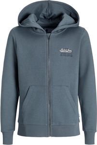 HOODIE ΜΕ ΦΕΡΜΟΥΑΡ JACK & JONES JJELOGO 12279801 ΓΚΡΙ/ΜΠΛΕ (152CM)-(12 ΕΤΩΝ) HOODIE ΜΕ ΦΕΡΜΟΥΑΡ JACK & JONES JJELOGO 12279801 ΓΚΡΙ/ΜΠΛΕ (152CM)-(12 ΕΤΩΝ)