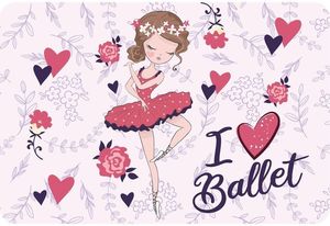  MUST TEAM I LOVE BALLET 43 X 29 CM