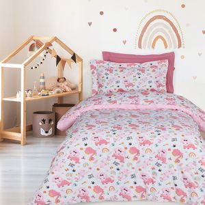 ΣΕΤ ΣΕΝΤΟΝΙΑ ΜΟΝΑ DAS KIDS 4936 ΡΟΖ/ΛΕΥΚΟ 170X260CM 3ΤΜΧ ΣΕΤ ΣΕΝΤΟΝΙΑ ΜΟΝΑ DAS KIDS 4936 ΡΟΖ/ΛΕΥΚΟ 170X260CM 3ΤΜΧ