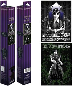 ΑΦΙΣΑ WEDNESDAY - WEDNESDAY ADDAMS 2-PACK 52X38CM ΑΦΙΣΑ WEDNESDAY - WEDNESDAY ADDAMS 2-PACK 52X38CM