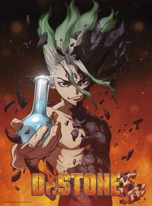  DR. STONE - SENKU 52X38CM