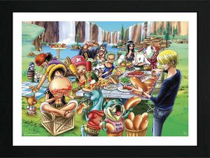 ΑΦΙΣΑ ΣΕ ΚΑΔΡΟ ONE PIECE - HOT-DOG PARTY 31X41CM ΑΦΙΣΑ ΣΕ ΚΑΔΡΟ ONE PIECE - HOT-DOG PARTY 31X41CM