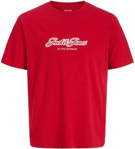 T-SHIRT JACK & JONES JORCATSKILLS 12298348 KOKKINO (152CM)-(12 ����)