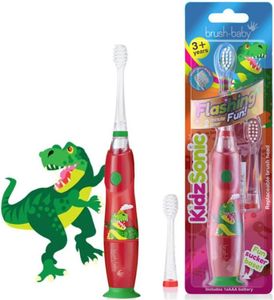 ��������� ������������� BRUSH-BABY KIDZSONIC3+ ����-DINOSAUR