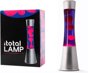 ����� I-TOTAL XL2348 LAVA PURPLE-PINK LAMP H40CM