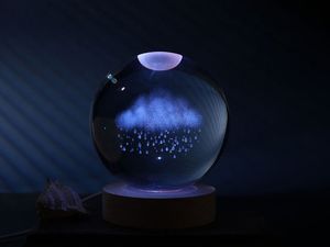 ����� I-TOTAL XL2717B CRYSTAL BALL RAINY LARGE 10CM